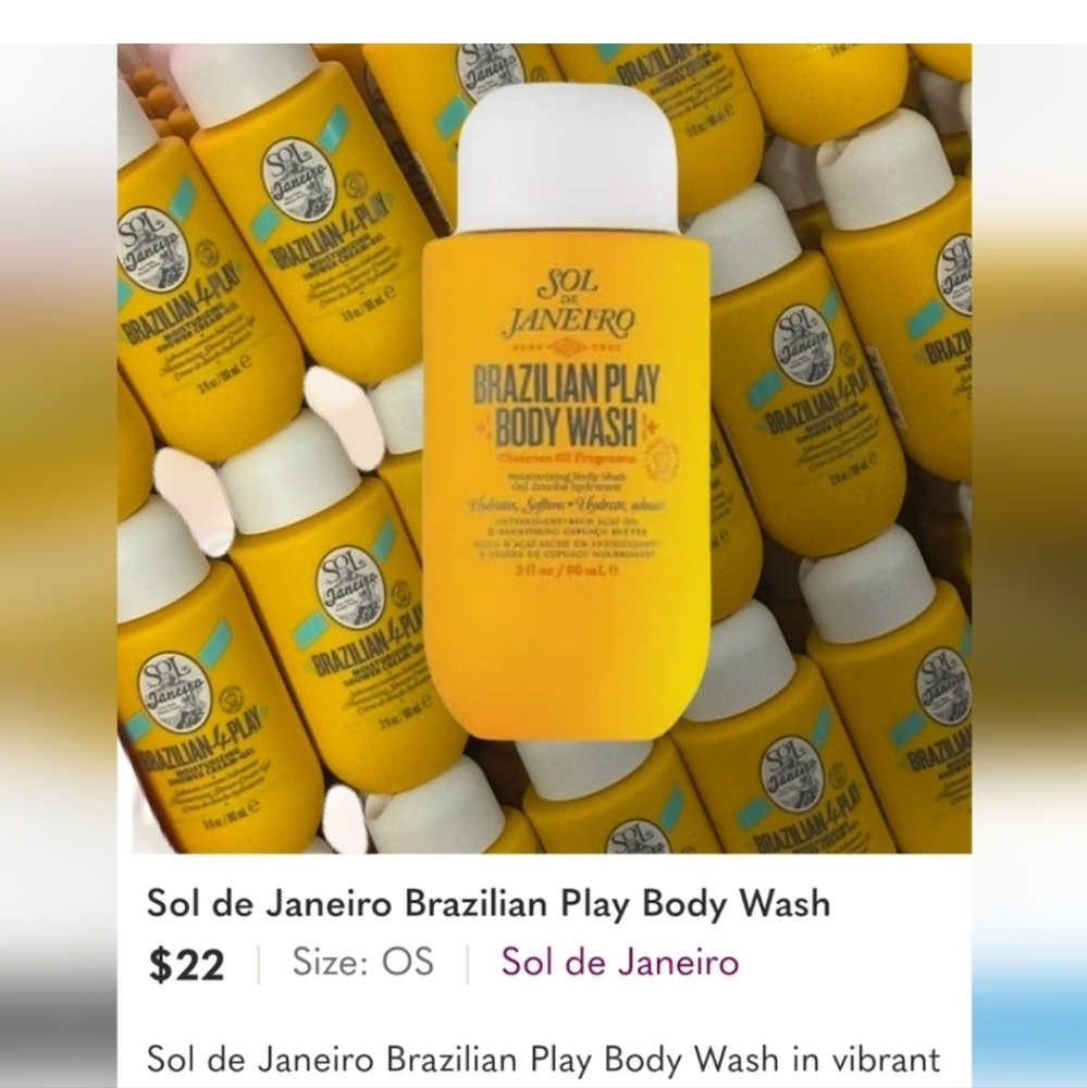 Sol de Janeiro Brazilian Play Body Wash in Bright Yellow
